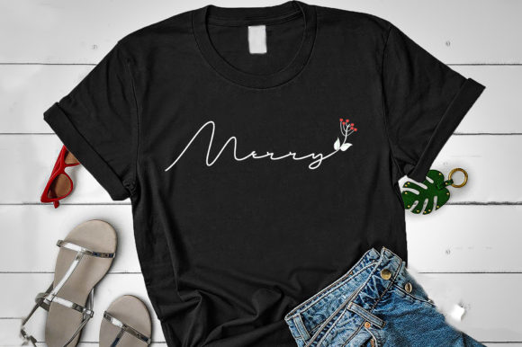 A Festive Merry Tshirt Design: A Crafter’s Review for Graphics & T-Shirt Designs