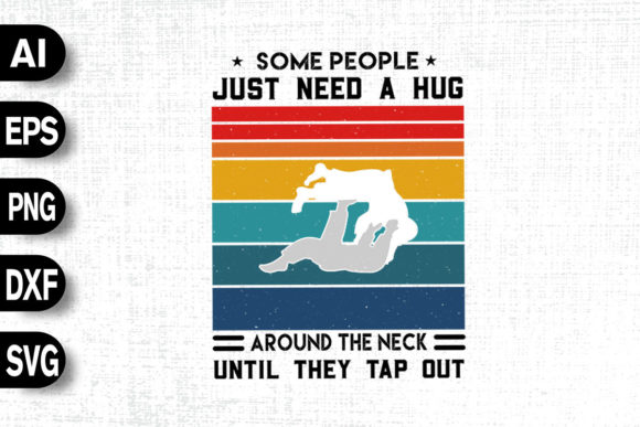 A Humorous Hug: Jiu Jitsu Graphics for Brand Personality