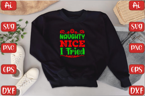 A Naughty & Nice Holiday Brand for Handmade Graphics