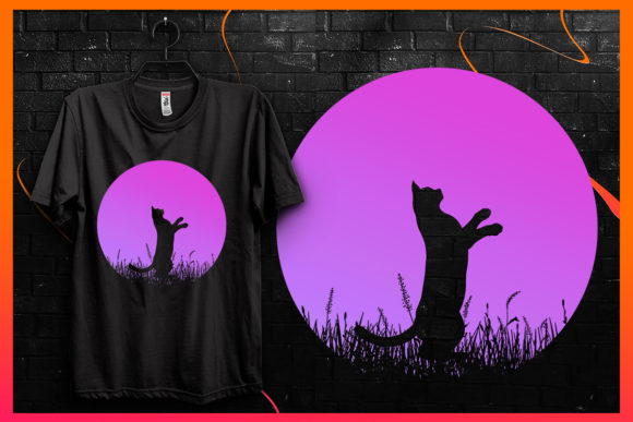 An Embroidery Designer's Review of Cat Silhouette-Retro Vintage 33
