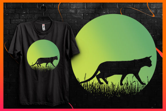 Cat Silhouette Retro Vintage T-Shirt 12: A Designer’s Hands-On Review