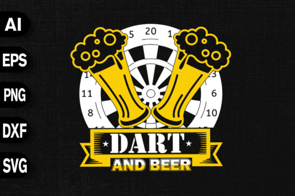 Funny Darts and Beer: A Graphic Asset for Lifestyle Branding