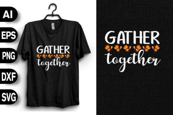 Gather Together Thanksgiving Graphics for Small Business Branding