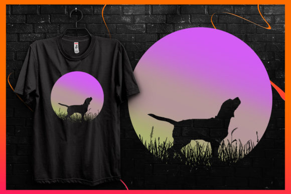 Retro Sunset Dog Silhouette Embroidery Review