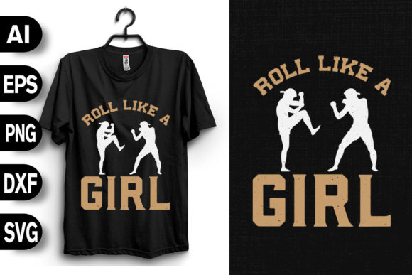 Roll Like a Girl: A Bold Graphic Design Asset for Modern Publishers